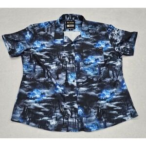 RSVLTS Harry Potter Expecto Patronum Button-Up Shirt Women's 3XL KUNUFLEX